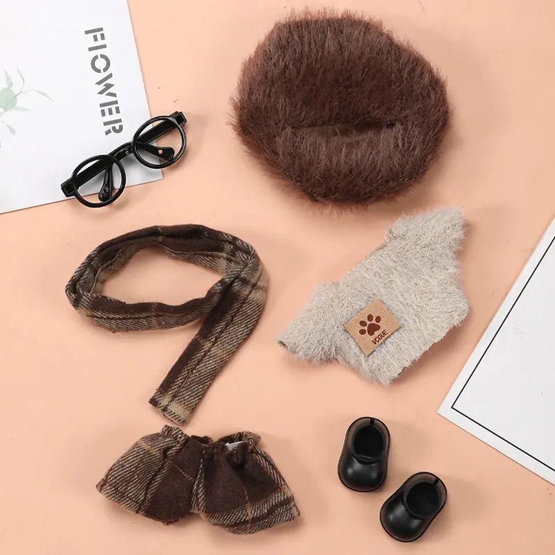 Labubu Choco Chestnut Pants Outfit-1