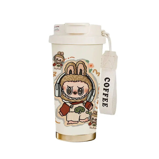 Labubu THE MONSTERS Coffee Mug - Headphones-0