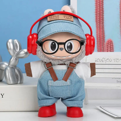 Labubu Urban Blue Denim Boy Outfit-0